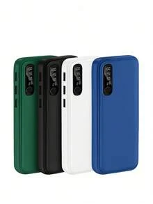 20,000 MAh Portable Battery With 3 USB Ports And Flashlight - White - View 3