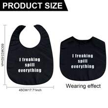 成人围兜 - 彩色 - 查看 3