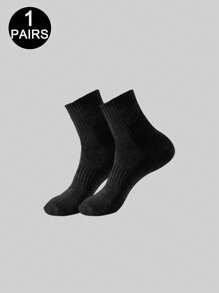 5 Pairs/10 Pairs/20 Pairs Of Children's Casual Socks, Medium Long Socks, White Socks, Winter Socks, Black Socks,Sports, Suitable For Ages 10-16