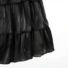 TTIAOYU Wednesday Addams Costume Girls Dress Up For Kids Toddler Family Princess Merlina Cosplay Party Dress - 白色 - 查看 6