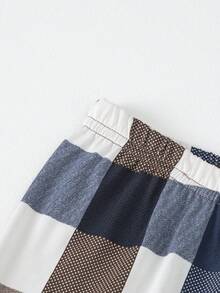 4pcs Men's Long Sleeve Pajama Set, Plaid Print Loungewear Suit - Multicolor - View 8