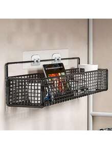 10个淋浴置物架粘钩，防水墙钩，适用于浴室收纳篮、肥皂碟，无需钻孔 - 彩色 - 查看 3