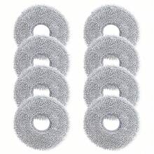 Microfibre Mop Pads For Dreame L10s Ultra/ L10 Ultra/ L20 Ultra/ L10s Pro Ultra Heat/ X40 Ultra Complete & Xiao Mi X10+ / X20+Robot Vacuum Cleaner, Reusable And Washable Replacement - Grey - View 12