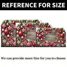 O pânză de fundal cu bucurie de Crăciun, decor de sărbători versatil pentru petreceri de Crăciun, evenimente interioare și exterioare, decor pentru casă, decor pentru grădină și curte și sărbători în aer liber, creând scene vibrante de festival.