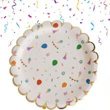 Platos de papel navideños - Multicolor - Ver 3