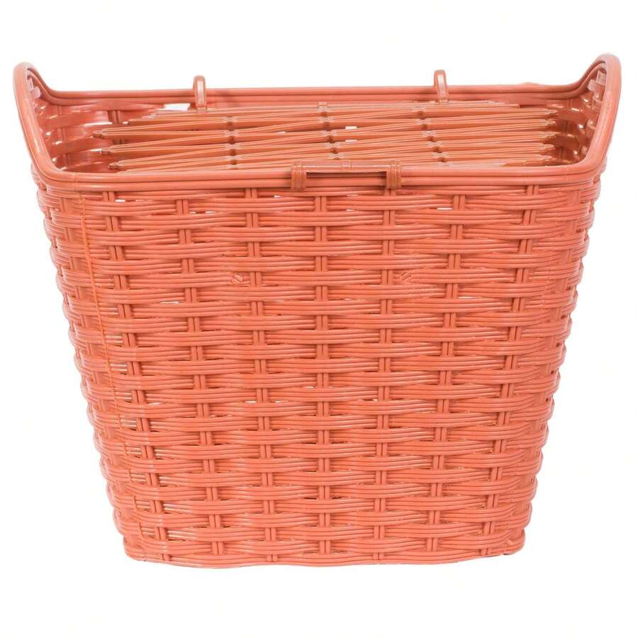 RINES MARILUZ Bicycle Basket With Support R24/R26 Plastic - Coffee - View 1