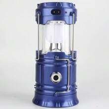 2 Piezas Linterna LED Solar Recargable 3 en 1 Portátil – Luz de Camping Multifuncional (Color Aleatorio) - Color aleatorio - Ver 5