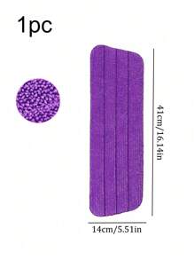 1/3/6Pcs Reusable Mop Pads For PowerMop, Wood Floor Pads Microfiber Mop Replacement Refills Machine Washable For All Floor Surfaces