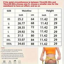 Corset de antrenament pentru talie 1 buc, înveliș de compresie respirabil pentru controlul abdominal, pentru exerciții de talie pentru femei - Negru - Vizualizare 9