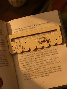 Personalized Reading Aid With Wooden Ruler, School Start Gift With Name, Start Of School Gift, Personalized School Cone, Personalized Gift, Personalized Reading Aid, School Start Gift, Back To School, Personalized School Gift, Personalized Ruler, Start Of School Gift, Wooden Ruler, Reading Training, Reading Aid With Name, Ruler With Name, School Introduction Gift, Personalized Bookmark - Multicolor - View 5