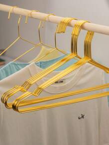 40pcs Gold Metal Hangers, Metal Coat Hangers, Adult Hangers, Affordable Metal Hangers