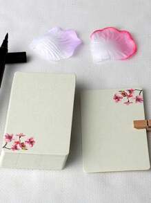 20 张空白 DIY 涂鸦卡 - 复古花卉设计，非常适合感谢信、婚礼请柬和节日祝福（圣诞节、母亲节、情人节）、明信片、礼物 - 彩色 - 查看 11