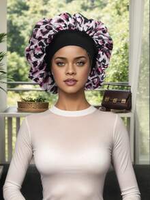 1 pieza Gorro de satén para dormir