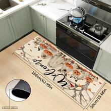 1 pieza Felpudo de Halloween, estampado abstracto de fantasma, animal y calabaza de dibujos animados, antideslizante de diatomita, alfombra de cocina, felpudo, alfombra rectangular impresa en 3D, adecuada para sala de estar, dormitorio, pasillo, baño, lavandería, decoración del hogar interior y exterior - Multicolor - Ver 31
