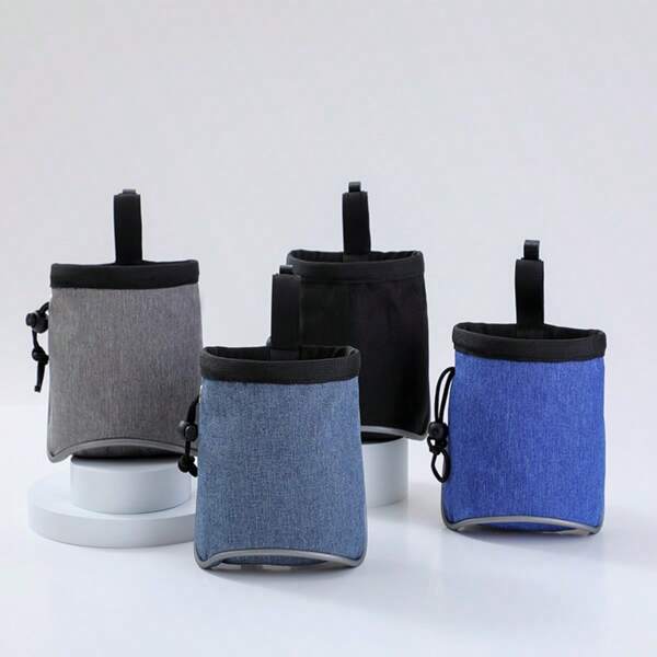 1pc Cross-Border Hot Selling Dog Training Waist Bag, Cat Outdoor Snack Bag, Pet Travel Dog Food Bag, Walking Dog/Cat Food Bag