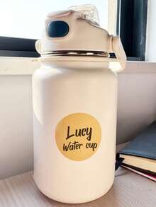 500 buc/rolă autocolante din hârtie kraft - autocolante pentru ambalare și etichetare pentru bijuterii, artizanat, organizare, borcane - etichete adezive rotunde goale pentru proprietarii de magazine și conserve, confecționarea de bijuterii, prezentarea și ambalarea bijuteriilor