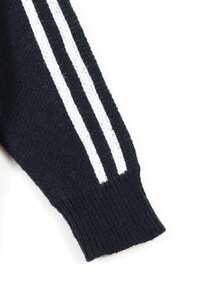 1pc Men's Black Round Neck Sweater, Vintage Retro Casual Commute Streetwear Versatile Outdoor Simple Loose Fit Knit Pullover, Autumn/Winter