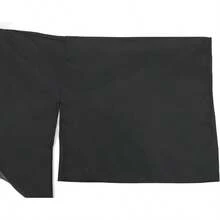 Anime Black Haori Kimono Kung Fu Cosplay Costume Japanese Robes Clothing US Size Male Cardigan Jacket Coat - 白色 - 查看 4