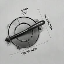 1 Pc 6 Inches, 8 Inches,10 Inches Aluminum Dough Press, Press Machine, Mexican Corn Tortilla Press Machine, Thin Pancake Machine - Multicolor - View 5