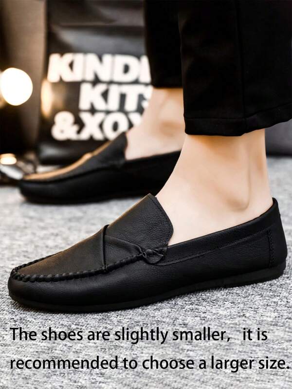 2025 Spring New Men's Loafers, Classic Fashion Moccasin Shoes, Comfortable Formal Shoes, Slip-On Driving Shoes, Versatile Soft Sole Shoes (The Shoes Run Small, Customers With Large Feet Are Advised To Order One Size Up)