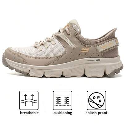 Skechers 運動鞋女鞋輕量緩震戶外健行鞋180147