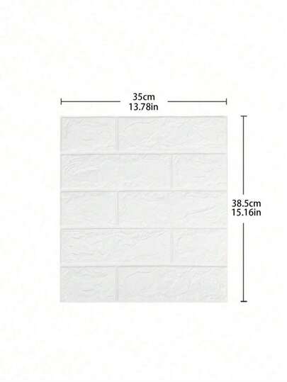 ,Thickened 3D Brick Wand Sticker, Self Adhesive Waterproof Easy Clean, Anti Collision Soundproof, Moderne Living Room Bedroom TV Background Applicable, DIY Renovate Walls, Improve Texture! Birthdays, Anniversaries, Weddings. Back To School Season, Graduation Halloween, National Day Parties, Gatherings, Teacher Wallpaper Paper Stickers Kitchen view 3