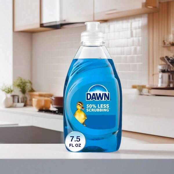 (Buy One Get One Free) Dawn Original Scent Ultra Dishwashing Liquid Soap - Powerful Grease Fighter, Gentle On Hands, Safe For Dishwashers