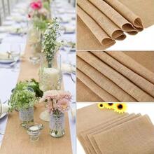 2/10M Jute Linen Ribbon Fabric Burlap DIY Gift Wrapping Jute Tablecloth Handmade Gifts Wedding Party Decoration, DIY Crafts Wrapping Costume Accessories