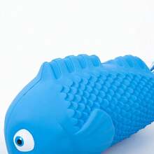 لعبة مضغ للكلاب على شكل سمكة الكلاون الحمراء لا تقهر - مطاط طبيعي متين، مناسبة للقضّاغين العنيفين، صوت تفاعلي لجذب الانتباه، رائعة للكلاب من الأحجام المتوسطة إلى الكبيرة، لعبة مضغ للقضّاغين العنيفين