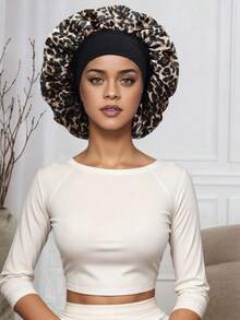 1 pieza Gorro de satén para dormir