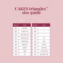 Grippy CAKES Triangles - The "Not Sticky" Triangle Nipple Covers - Does NOT Provide Lift. - 蜂蜜 - 查看 2