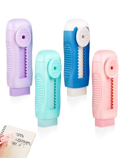 8/4 块圣诞弹性橡皮擦，干净无碎屑，可爱卡通橡皮擦，饰有圣诞老人、圣诞树、雪人、圣诞袜、圣诞帽、铃铛、麋鹿等圣诞元素。适合作为学生奖品或小礼物送给学生。2025 年圣诞装饰、圣诞礼物、圣诞配饰、派对装饰、圣诞节。家庭圣诞节