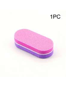 1/10/20/40/80件迷你海绵美甲锉100/180彩色指甲抛光双面打磨抛光角质层去除器修脚美甲锉工具 - 彩色 - 查看 17