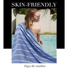 Giant Turkish Beach Towel Blanket Extra Large Boho Cotton Throw Blanket Pool Cloud Towel Quick Dry Sand Free Microfiber Sandrpoof Adult Women Lightweight Oversized XL Xll Big Jumbo Wide 2 Person Size