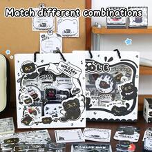 Black Cat Office Stationery Set, Cute Student School Supplies Gift Box, Back To School Stationery Gift, Writing Tools Gift Pack, Suitable For Reading And Writing, Holiday Gift