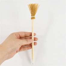 10 pezzi Decorazioni di Ognissanti, matite a forma di scopa da strega, penne per scrivere e dipingere, regali e premi per feste di Ognissanti - Multicolore - Visualizzare 4