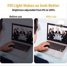 Đèn vòng LED sạc cầm tay màu vàng, 3 chế độ chiếu sáng, dùng nguồn USB và pin, tương thích với iPhone 15/14/13/12/11 Pro Xs, A72/A71/A52/A51, dùng cho điện thoại, máy ảnh, quay video, gọi Zoom, công suất cao, thiết kế kẹp, góc điều chỉnh được, kẹp trước và sau, thích hợp cho selfie, livestream, chụp ảnh, đèn selfie/điện thoại cầm tay. - Vàng - Xem 4