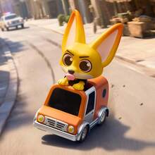 Miniso Figurines de la boîte mystère de voyage amusante Zootopia Dudu, personnages adorables, surprises aléatoires, nouvelle pièce favorite pour la décoration de bureau, convient comme cadeau d'anniversaire ou cadeau de fête (1 pièce livrée au hasard) - Multicolore - Voir 3