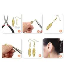 100 Pieces/Set Of Silicone Earplugs DIY Earrings Hooded Earrings Straps 4mm Women's Fashionable Earrings Ear Plugs - Trong sáng - Xem 5