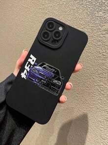 Una funda de protección para cámara TPU con diseño de coche de moda, compatible con las series Apple y - Multicolor - Ver 8