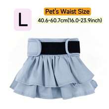 1pc Dog Diaper Pants Reusable Female Diaper Washable Wrap Pee Panty Clothes Costumes Cosplay Puppy Dog Period Menstrul Diaper For Urinary Incontinence