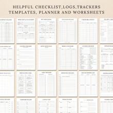 1PC ADHD Home Management Binder – Cute Pink Design With Cleaning Schedules, Habit Trackers & Meal Planners | Life Organization Kit For Neurodivergent Women, Busy Moms & Clutter-Free Households