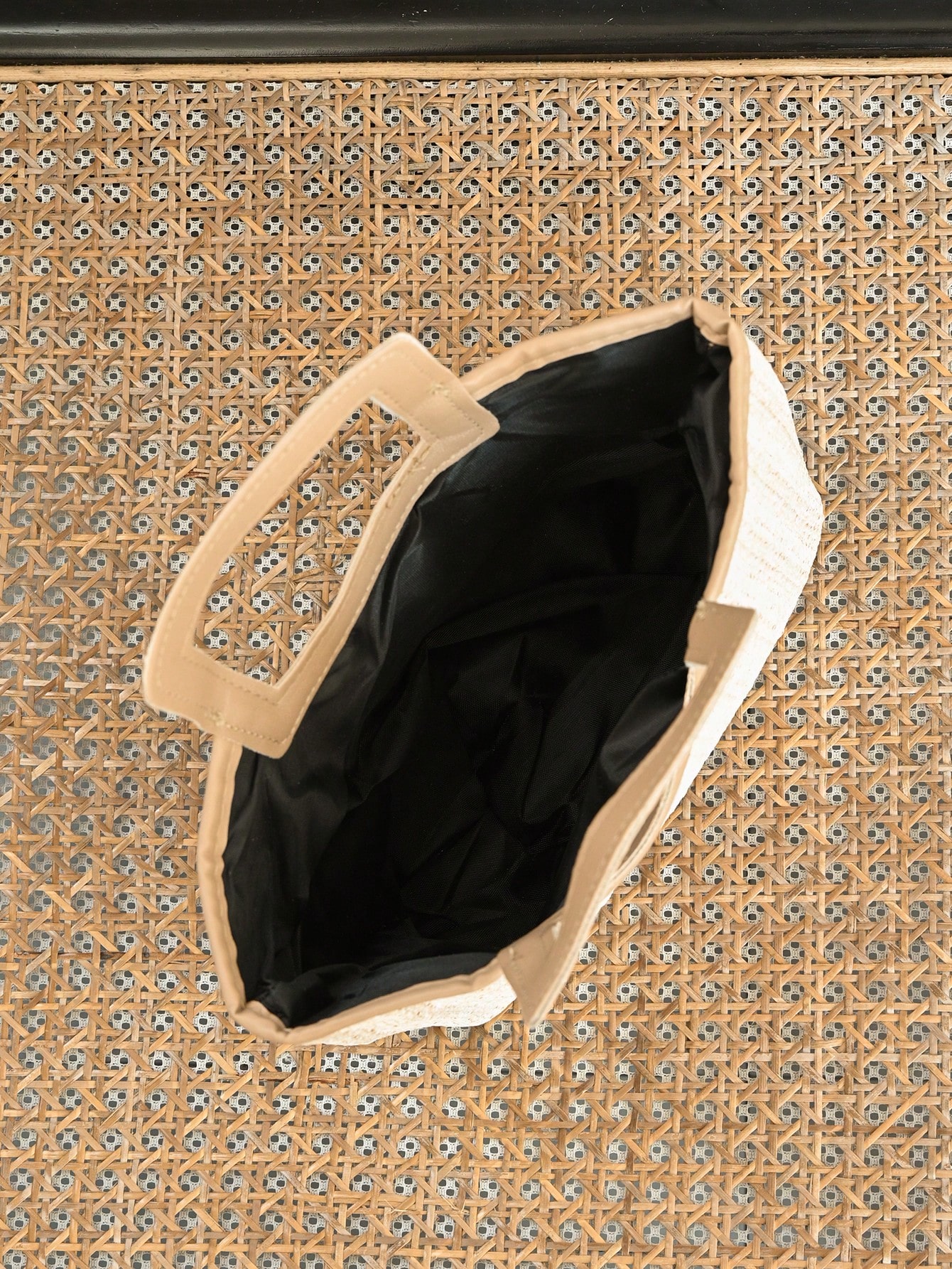 حقيبة منسوجة على الطراز الأوروبي الجديد، حقيبة قش...