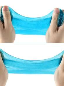 1pc Reusable Car Cleaning Gel - Suitable For Interior Cleaning, Keyboards, Calculators And Other Multi-Purpose Cleaning Uses, Reusable Car Cleaning Gel Set, Includes Built-In Keyboard Vent Cleaner, Interior Cleaning Tool And Men's Garage Storage & Organization Gift, Car Cleaning Gel Detailing Filler, Car Detailing Tools, Car Interior Cleaner, Slime Car Accessories, Car Kit, Keyboard Cleaner. (Random Color & Style)