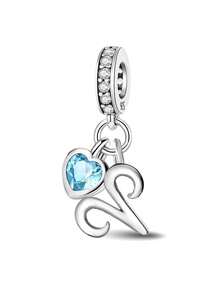 1pc Exquisite 12 Zodiac Sign Pendant Bead, Suitable For Women To Wear, Can Be Used For DIY Jewelry Making Such As Bracelets And Bangles, An Excellent Gift For Girlfriend - Constellation Beads - View 5