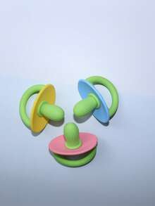 1个硅胶狗狗磨牙玩具 - 耐用磨牙棒,适合小型犬,幼犬磨牙玩具,互动宠物游戏配件。安抚奶嘴适用于小型宠物。不适合大型宠物。请谨慎下单。 - 彩色 - 查看 19