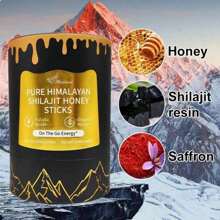 Pure Himalayan Shilajit Honey Sticks: On-The-Go Energy Boost