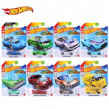 Hot Wheel 1:64 比例变色玩具车，冷水或温水浸泡后可反复变色，男孩儿童玩具车，生日及节日礼物，汽车模型玩具 BHR15-C/D，完美收藏，1980 年雪佛兰克尔维特，美泰梦幻座驾系列，TRAK-TUNE 1 件装 - 彩色 - 查看 2