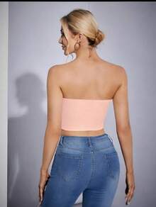 Women Tops - Baby Pink - View 2