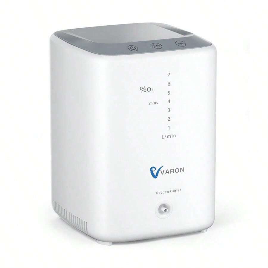 Stylish Home Oxygen Concentrator  - Oxygen & Nebulizing 2-in-1 - Weiss - Übersicht 1